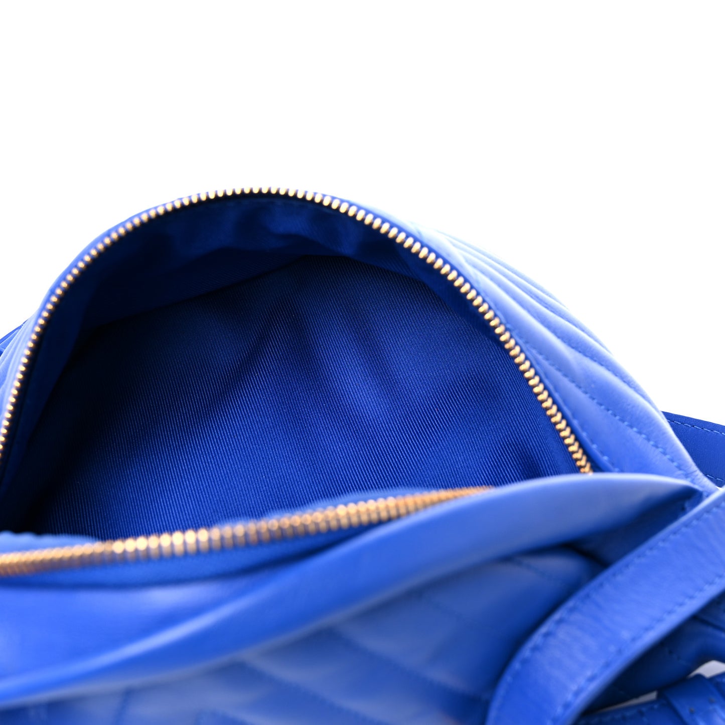 Calfskin New Wave Bumbag Blue Neon