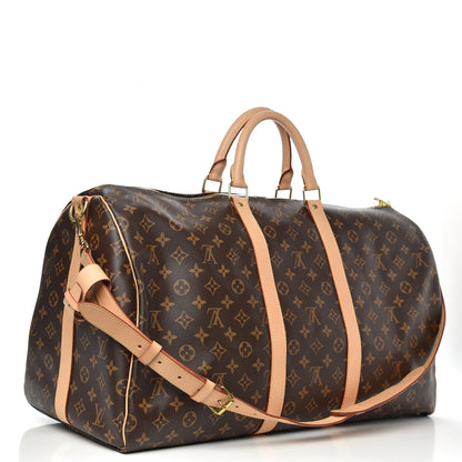 Louis Vuitton Monogram Keepall Bandouliere 55 2 of 8