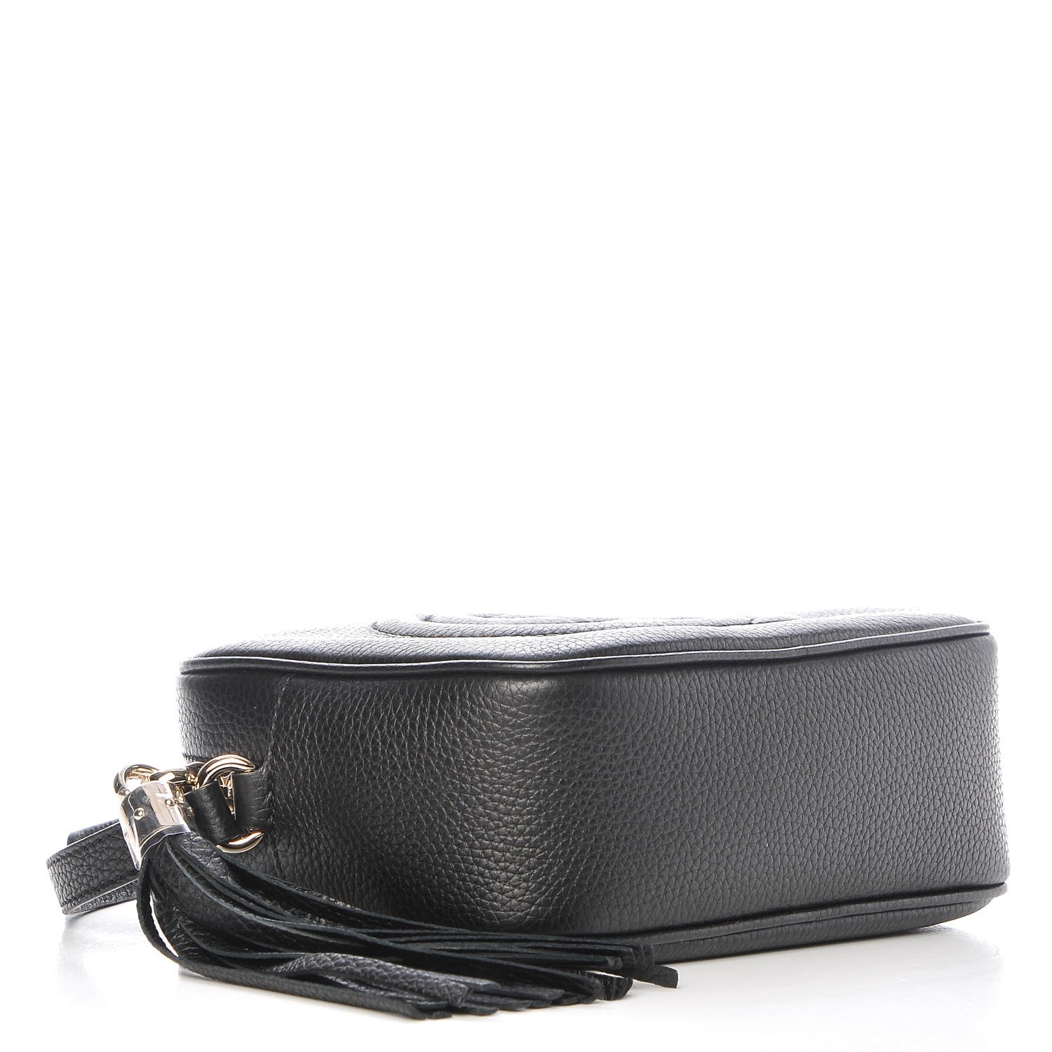 Gucci Pebbled Calfskin Small Soho Disco Bag Black 4 of 8