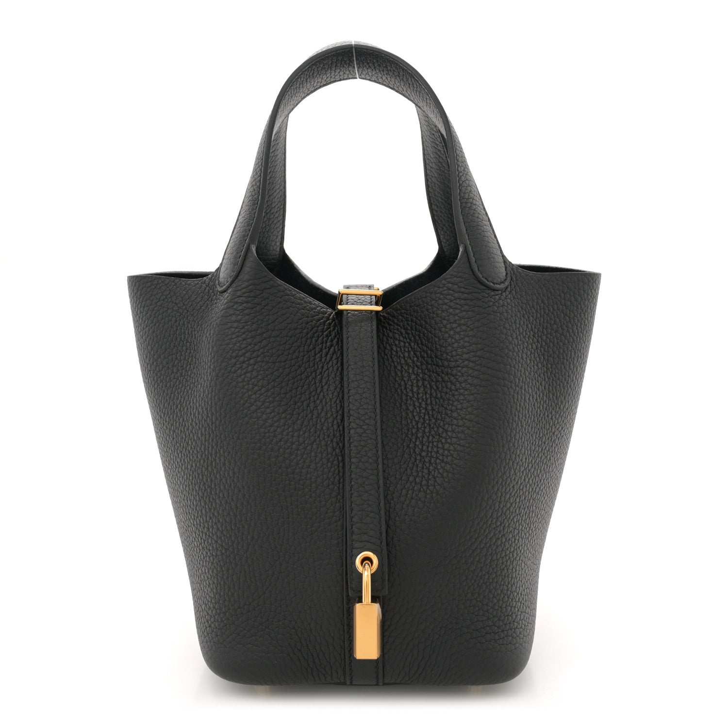 Hermes Taurillon Clemence Picotin Lock 18 PM Black 1 of 11
