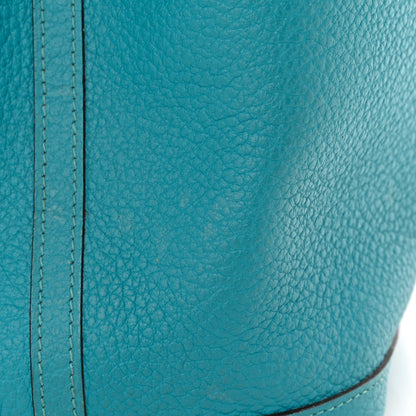 Hermes Vache Country Garden Party 36 MM Turquoise 18 of 21