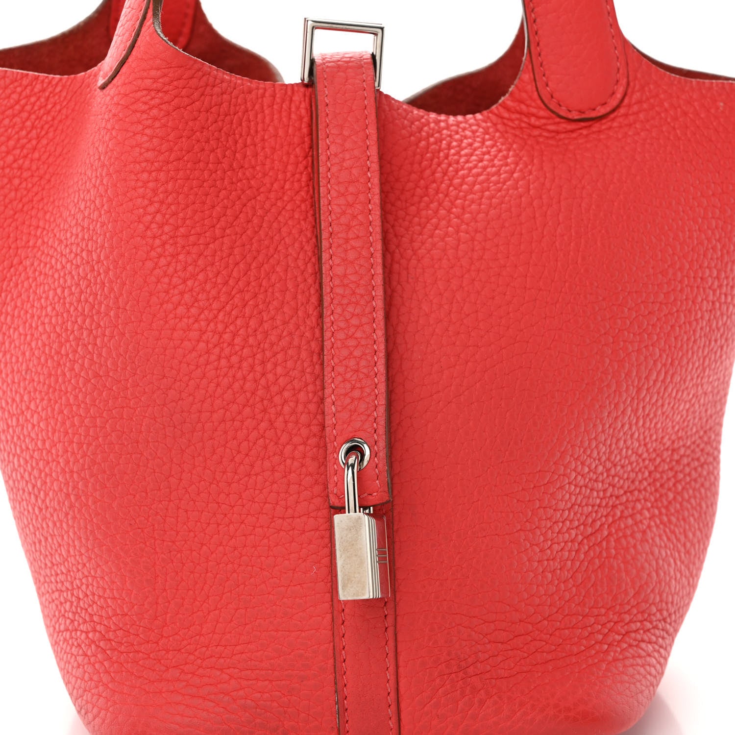 Hermes Taurillon Clemence Picotin Lock 18 PM Rose Jaipur 8 of 10