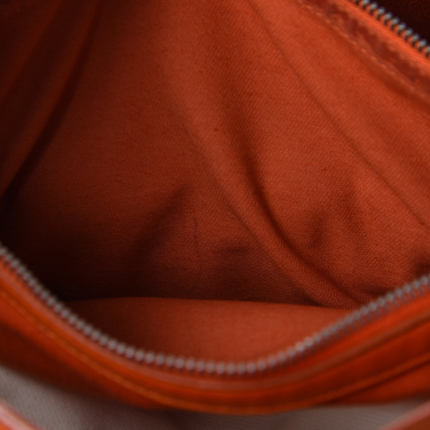 Calfskin Boogie Satchel Orange