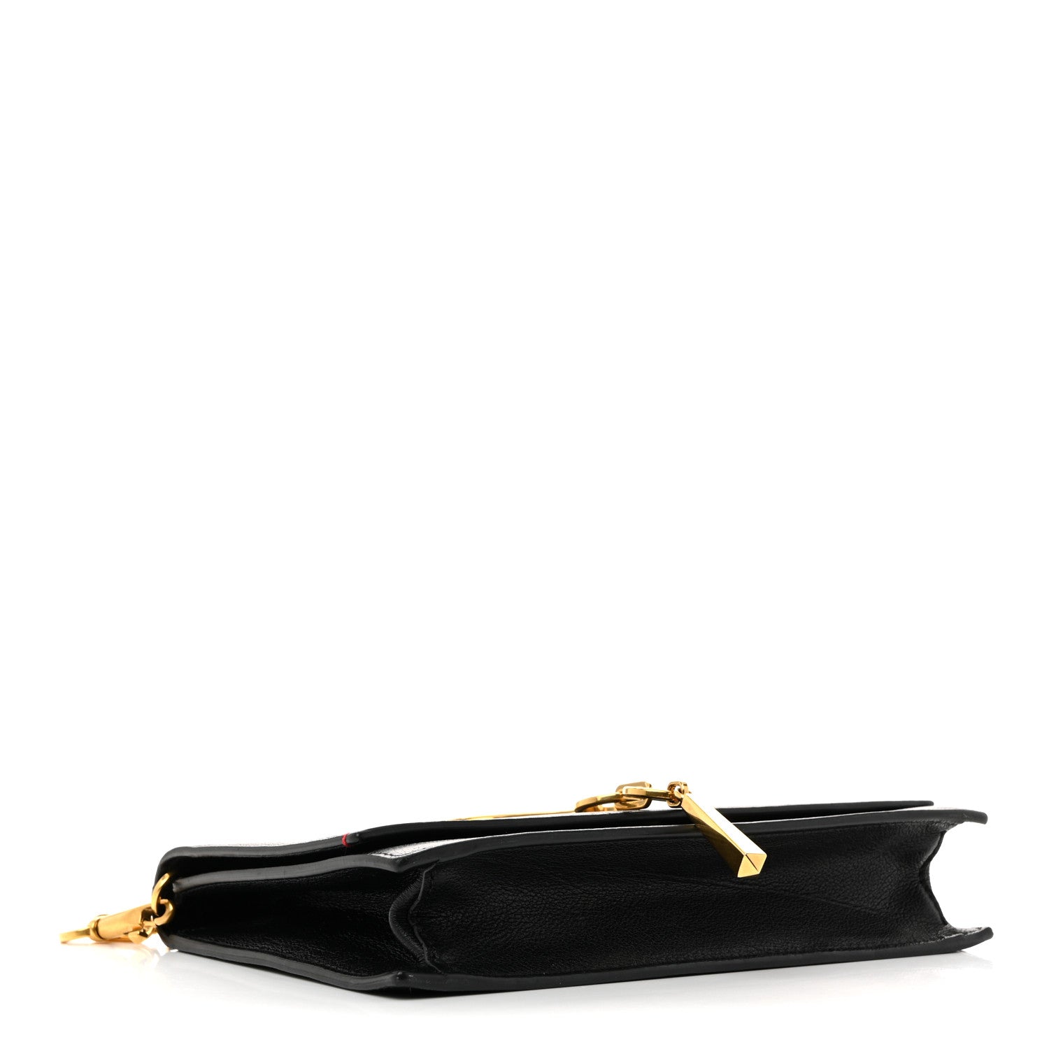 Valentino Garavani Vitello VCase Shoulder Bag Black 4 of 12