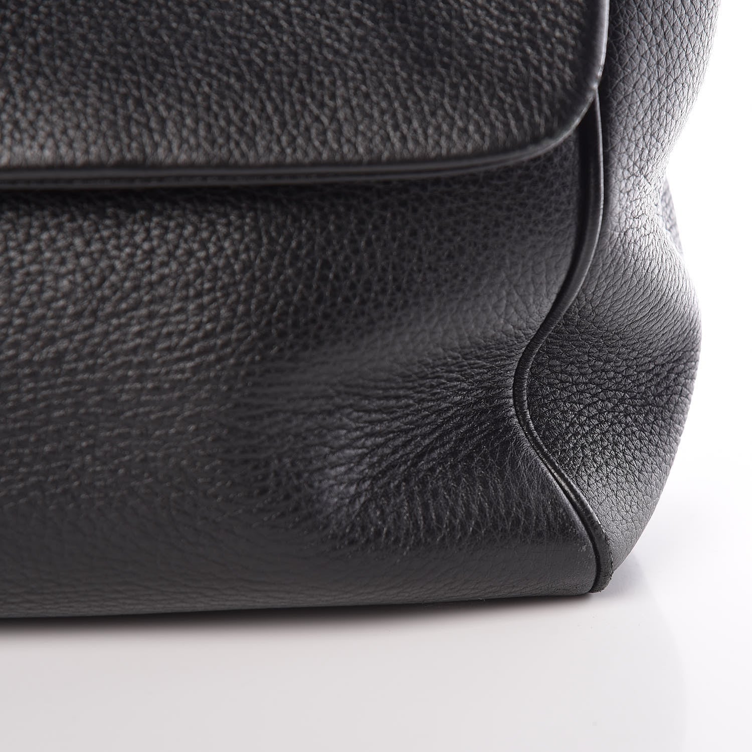Dolce & Gabbana Grained Deerskin Medium Miss Sicily Satchel Black 15 of 16