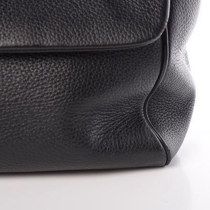 Dolce & Gabbana Grained Deerskin Medium Miss Sicily Satchel Black 15 of 16