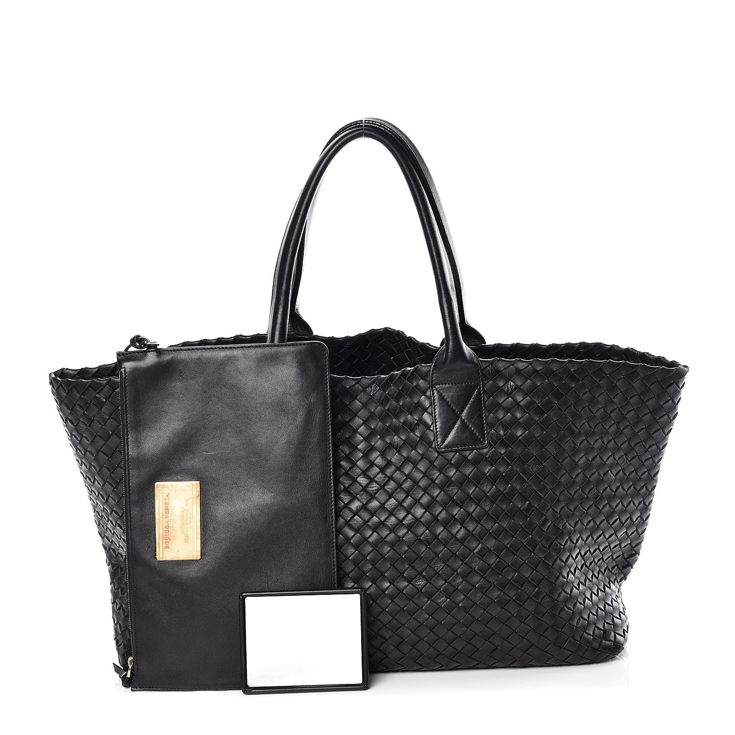 Bottega Veneta Nappa Intrecciato Medium Cabat Black 1 of 10