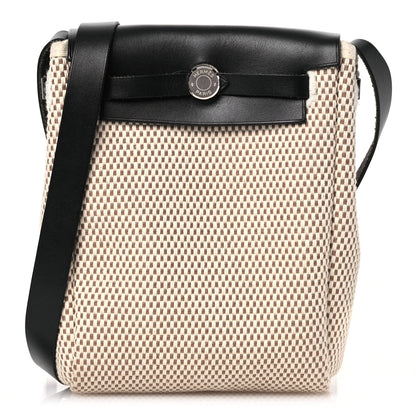 Hermes Toile Herbag TPM Natural Black 1 of 17