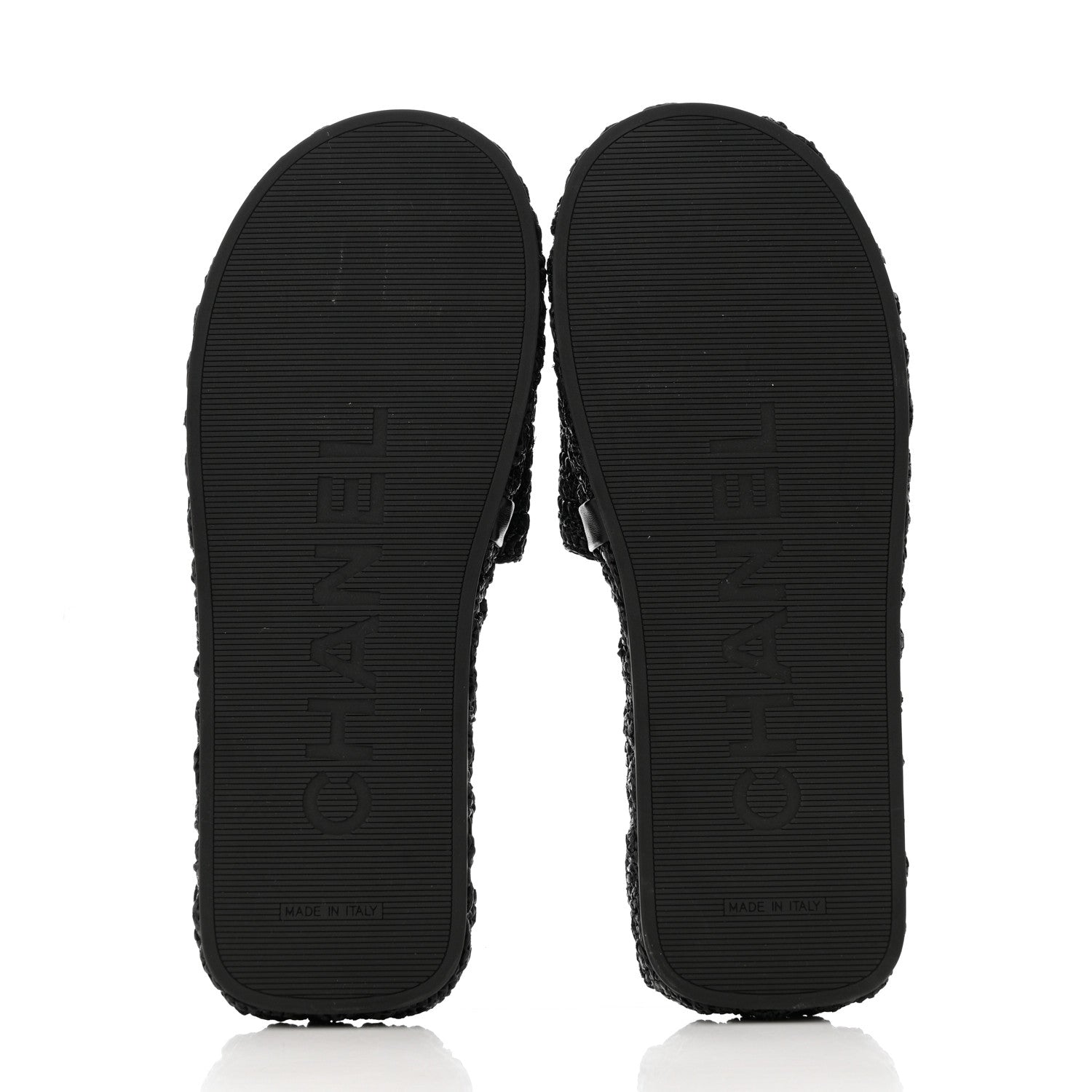 Chanel Cord Braided CC Mules 41 Black 6 of 11