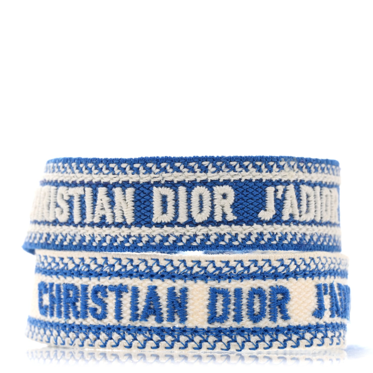 Christian Dior Woven Cotton J'Adior Friendship Bracelet Set