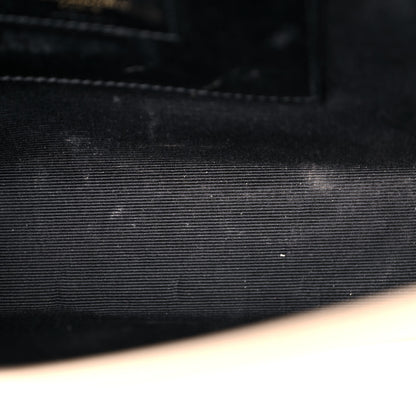 Saint Laurent Smooth Calfskin Medium Braided Monogram Kate Satchel Nude Powder 12 of 17