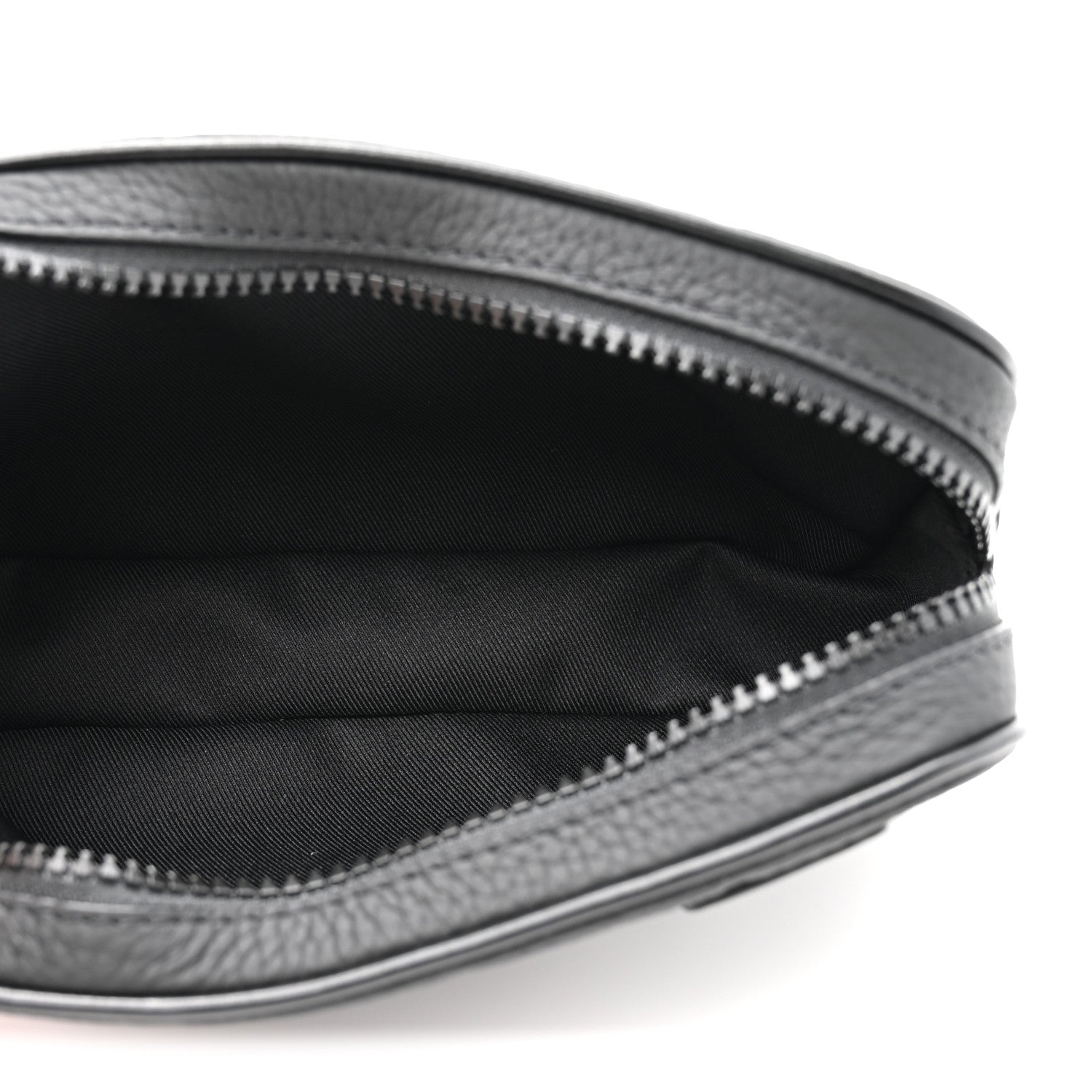 Louis Vuitton Taurillon Monogram Uniformes Solar Ray Soft Pochette Volga Belt Bag Black 5 of 9