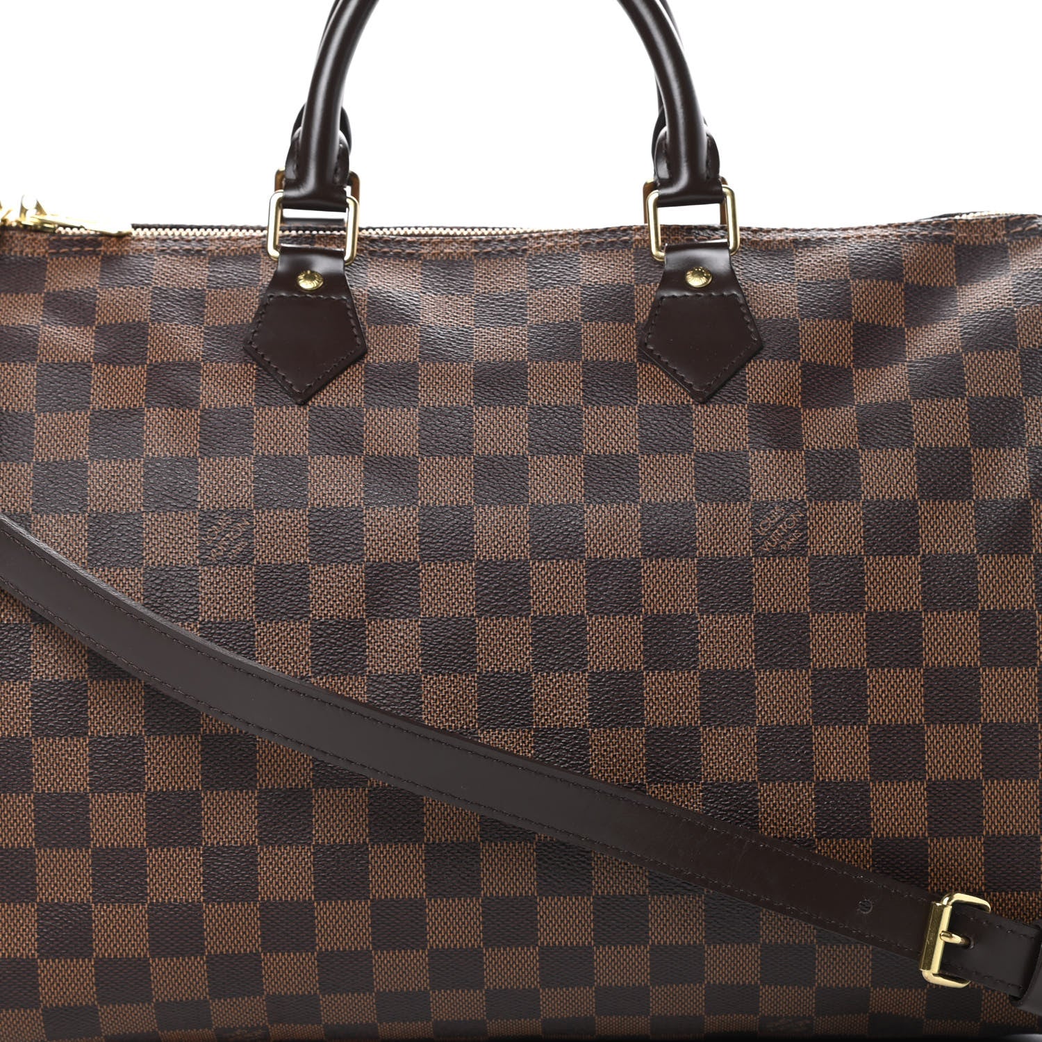 Louis Vuitton Damier Ebene Speedy Bandouliere 35 9 of 13