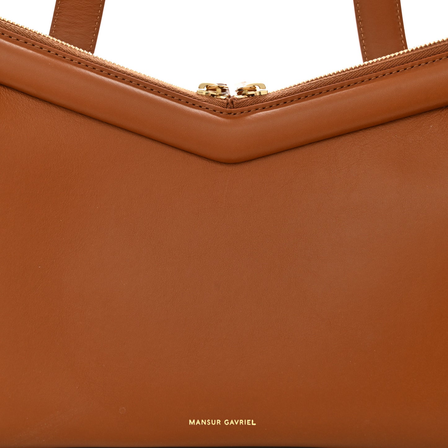Smooth Calfskin M Frame Bag Camel
