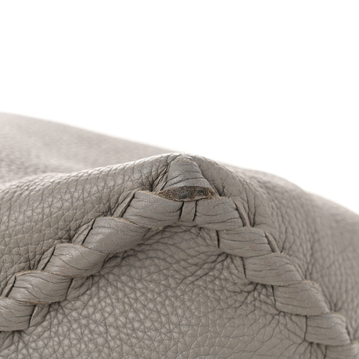 Bottega Veneta Cervo Lavato Deerskin Hobo Light Grey 11 of 13