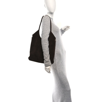 Miu Miu Camoscio Ivy Tote Moro 2 of 9
