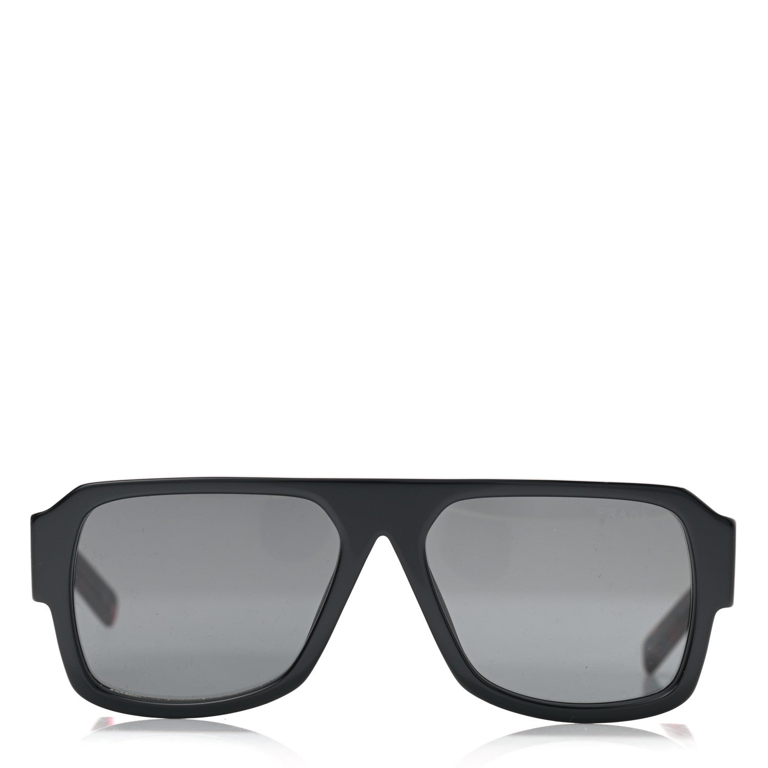 Prada Acetate Symbole Sunglasses SPR 22Y Slate Grey 2 of 8