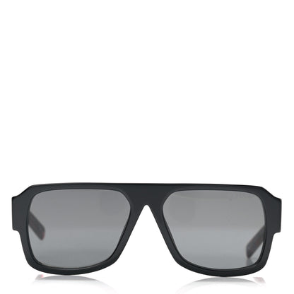 Prada Acetate Symbole Sunglasses SPR 22Y Slate Grey 2 of 8