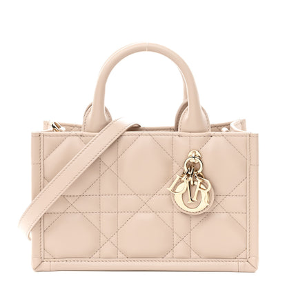 Christian Dior Calfskin Macrocannage Mini Book Tote Trench 1 of 11