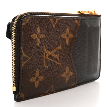 Louis Vuitton Monogram Recto Verso Card Holder Black 3 of 7