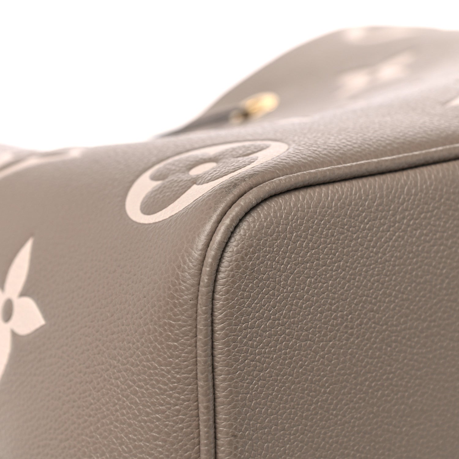 Louis Vuitton Empreinte Monogram Giant Neonoe MM Tourterelle Creme 10 of 15
