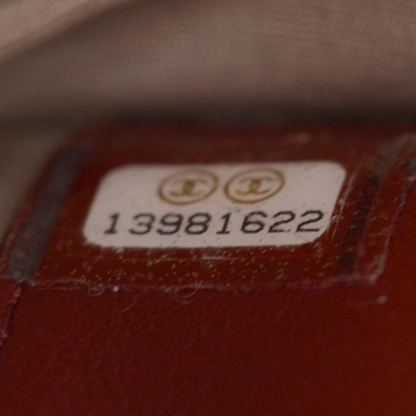 Caviar Wallet on Chain WOC Dark Red