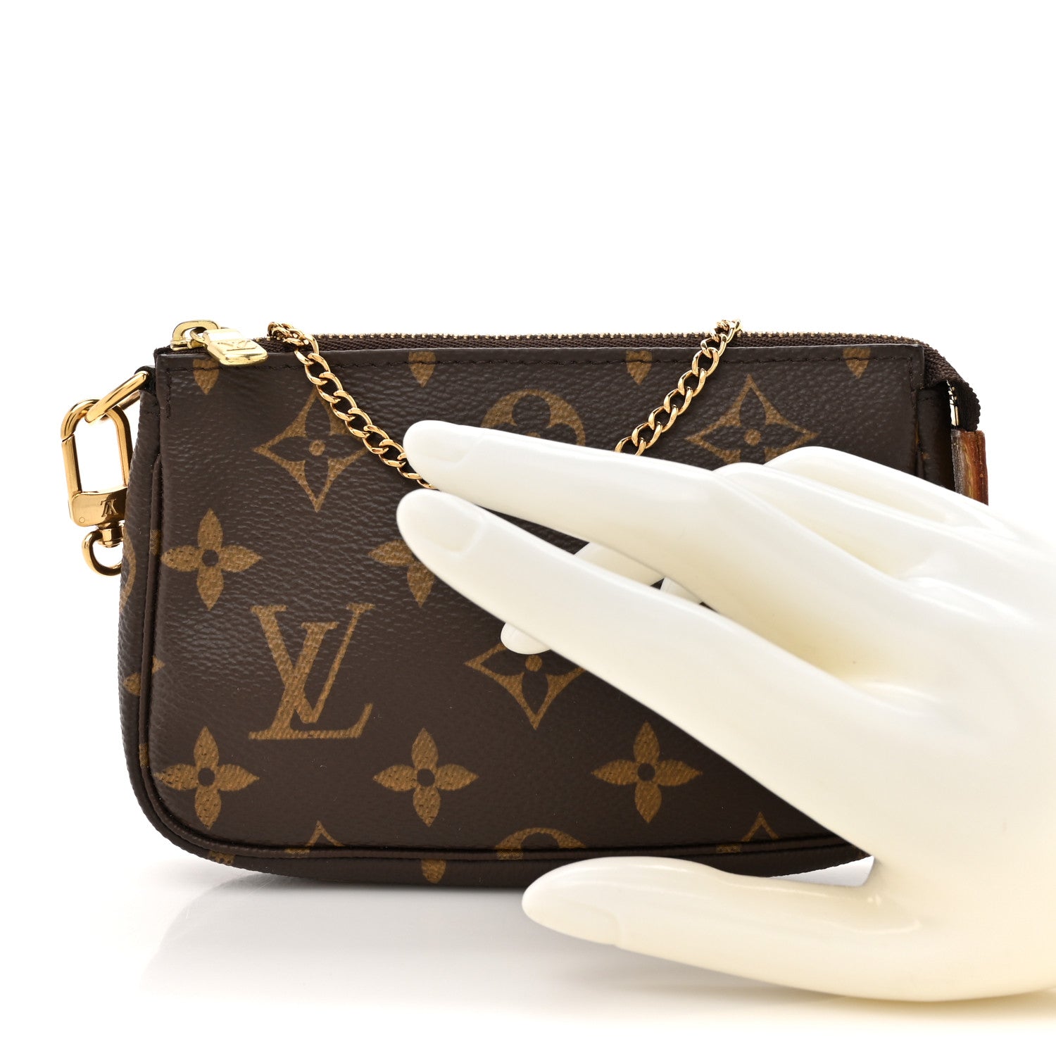 Louis Vuitton Monogram Mini Pochette Accessories 2 of 10