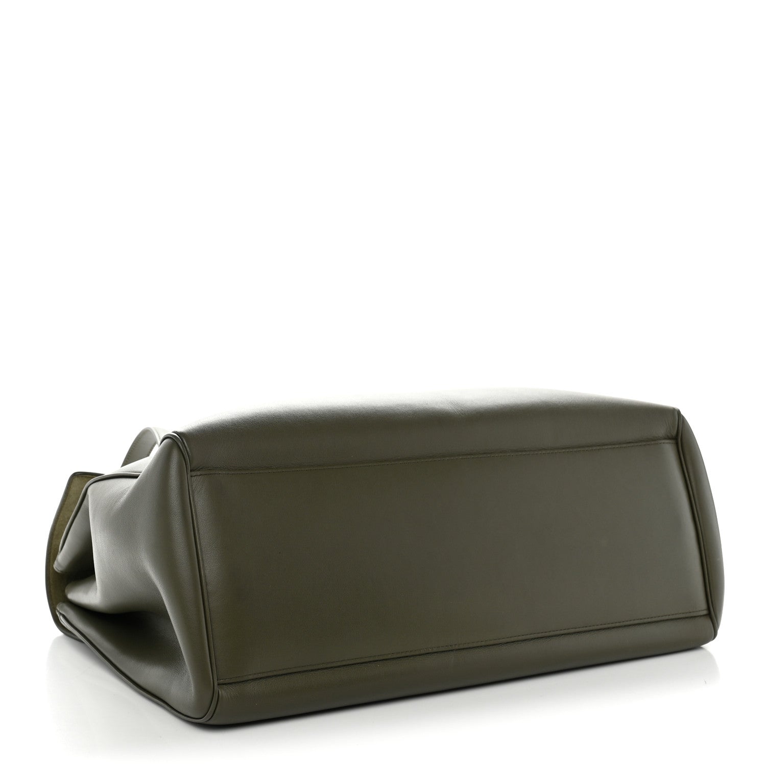 Celine Calfskin Large Soft 16 Bag Dark Olive 4 of 11