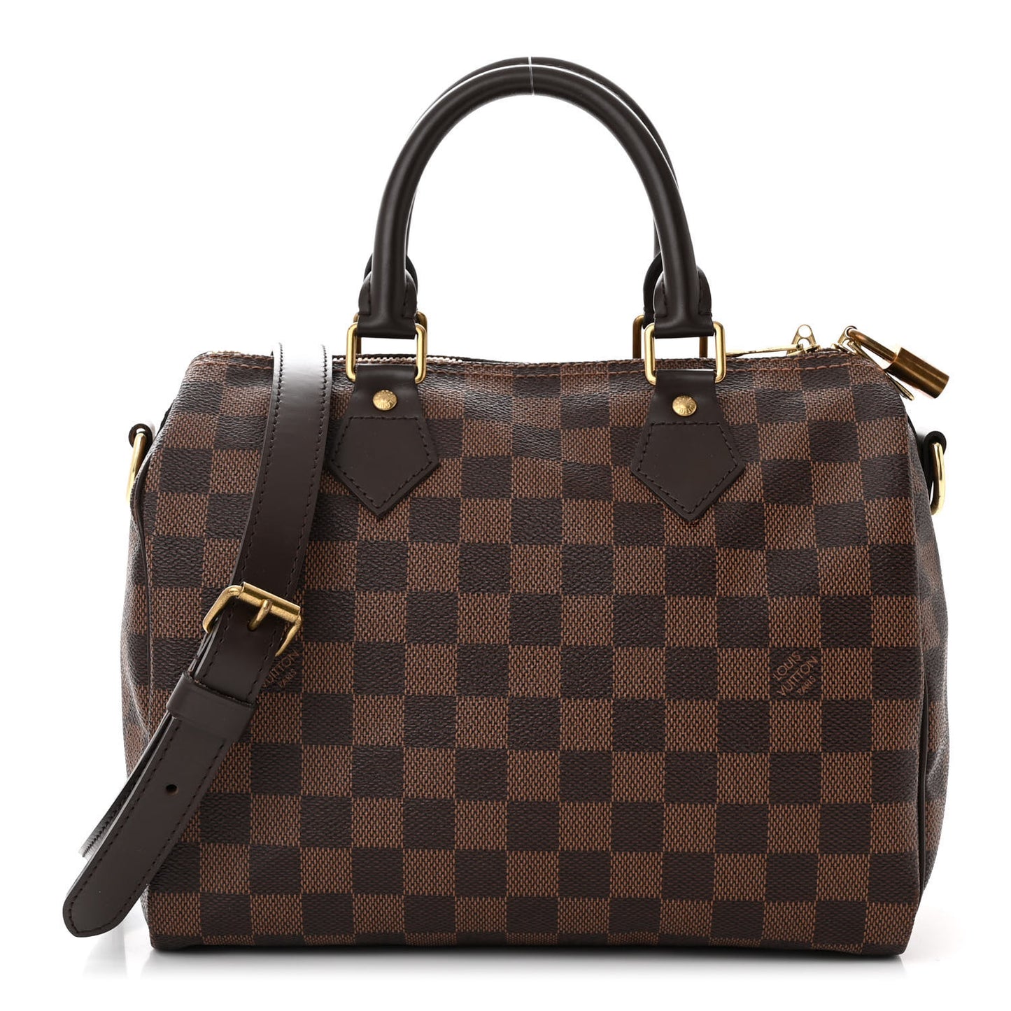 Damier Ebene Speedy Bandouliere 25