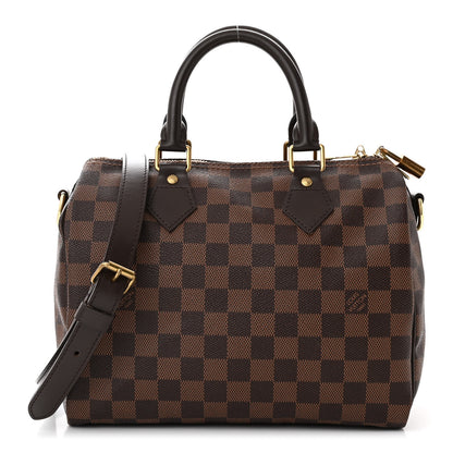 Louis Vuitton Damier Ebene Speedy Bandouliere 25 1 of 11