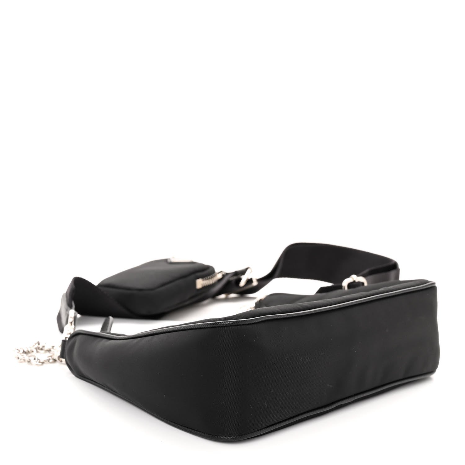 Prada Nylon Re-Edition 2005 Shoulder Bag Black 4 of 9