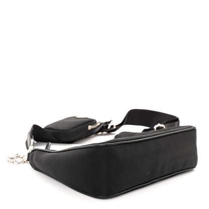 Prada Nylon Re-Edition 2005 Shoulder Bag Black 4 of 9