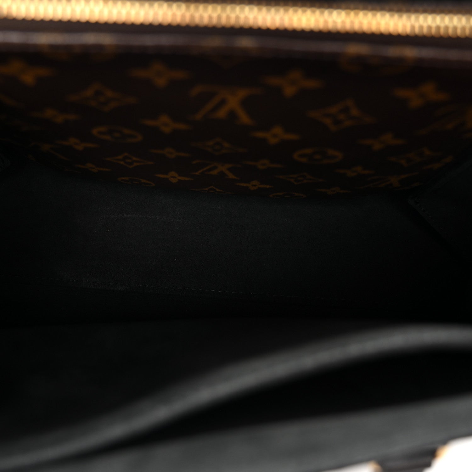 Louis Vuitton Monogram Flower Tote Black 5 of 10