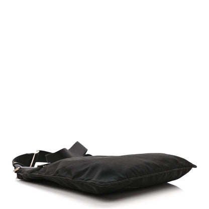 Prada Tessuto Nylon Flat Messenger Bag Black 4 of 9