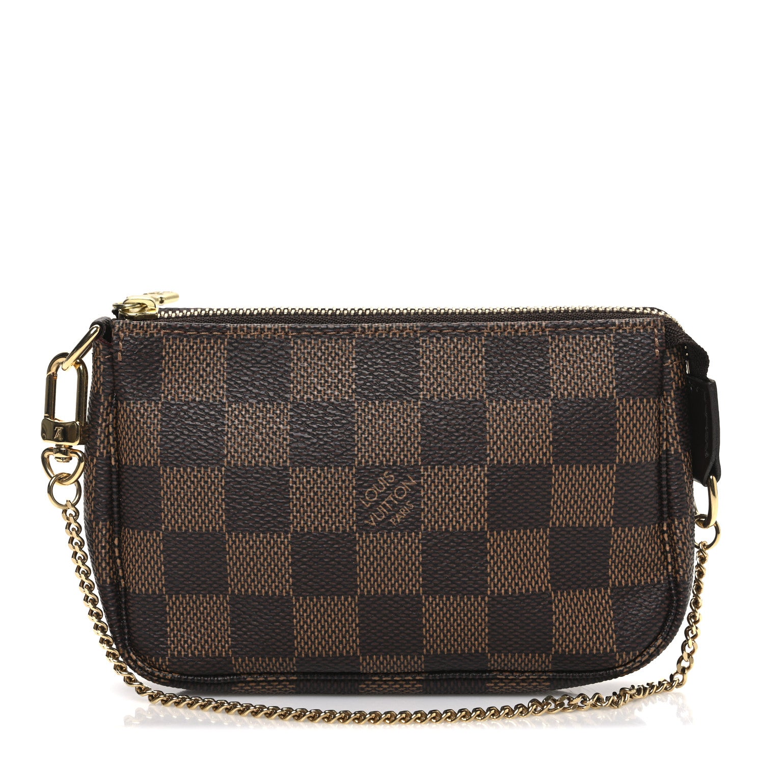 Louis Vuitton Damier Ebene Mini Pochette Accessories 1 of 8