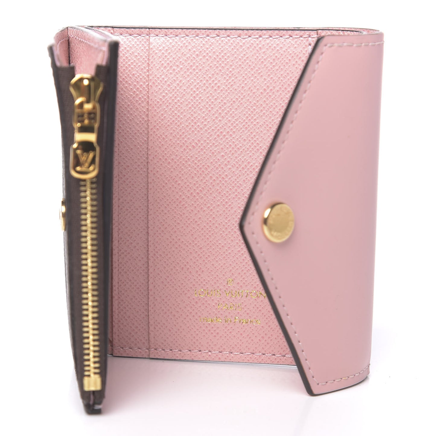 Monogram Zoe Wallet Rose Ballerine