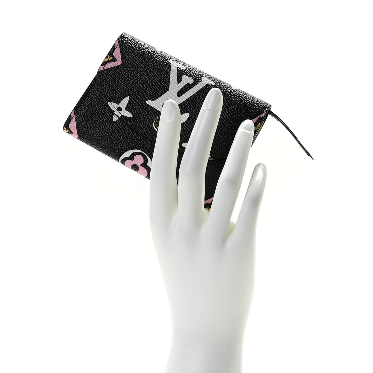 Monogram Giant Wild At Heart Rosalie Coin Purse Black