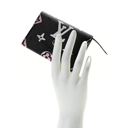 Louis Vuitton Monogram Giant Wild At Heart Rosalie Coin Purse Black 8 of 9