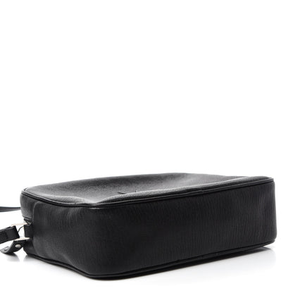 Saint Laurent Lambskin Monogram Small Lou Camera Bag Black 4 of 13