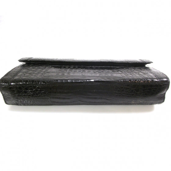 Nancy Gonzalez Crocodile Clutch Black 4 of 8