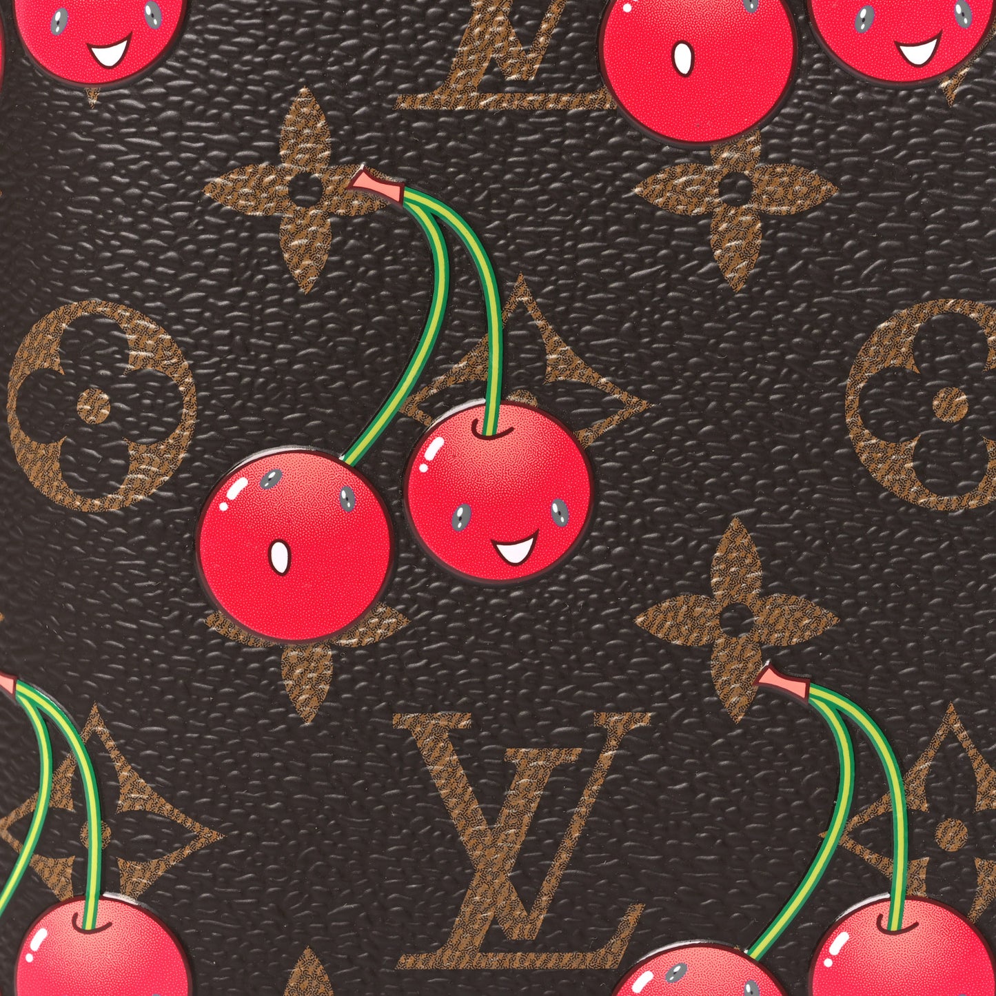LV X TM Monogram Cerises Passport Cover
