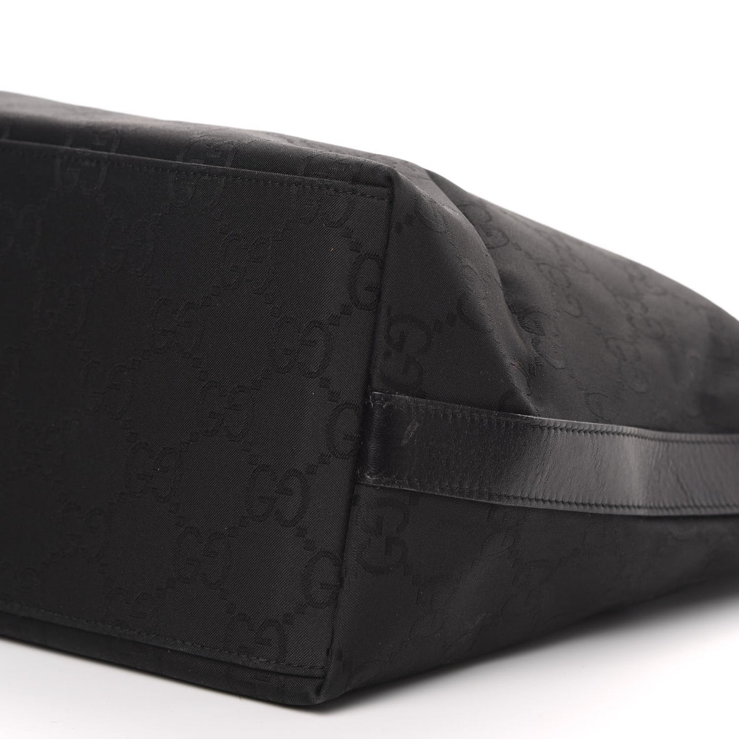 Nylon Monogram Hobo Black
