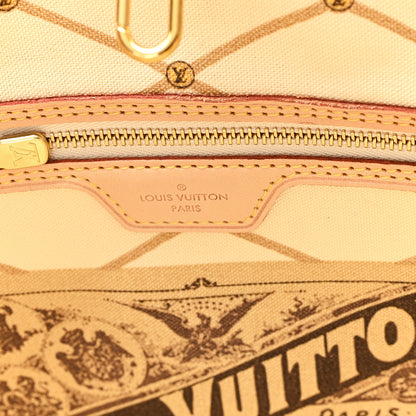 Louis Vuitton Damier Azur Summer Trunks Neo Neverfull MM 7 of 12