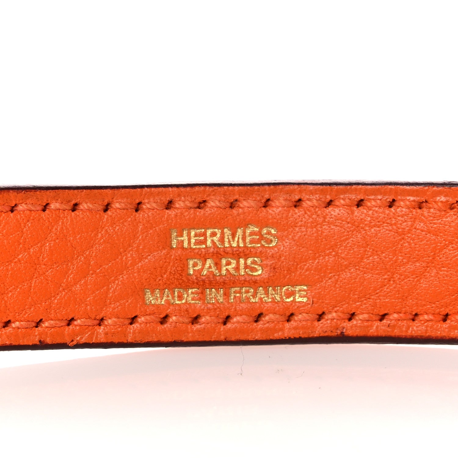 Hermes Taurillon Clemence Bolide 35 Orange 8 of 18