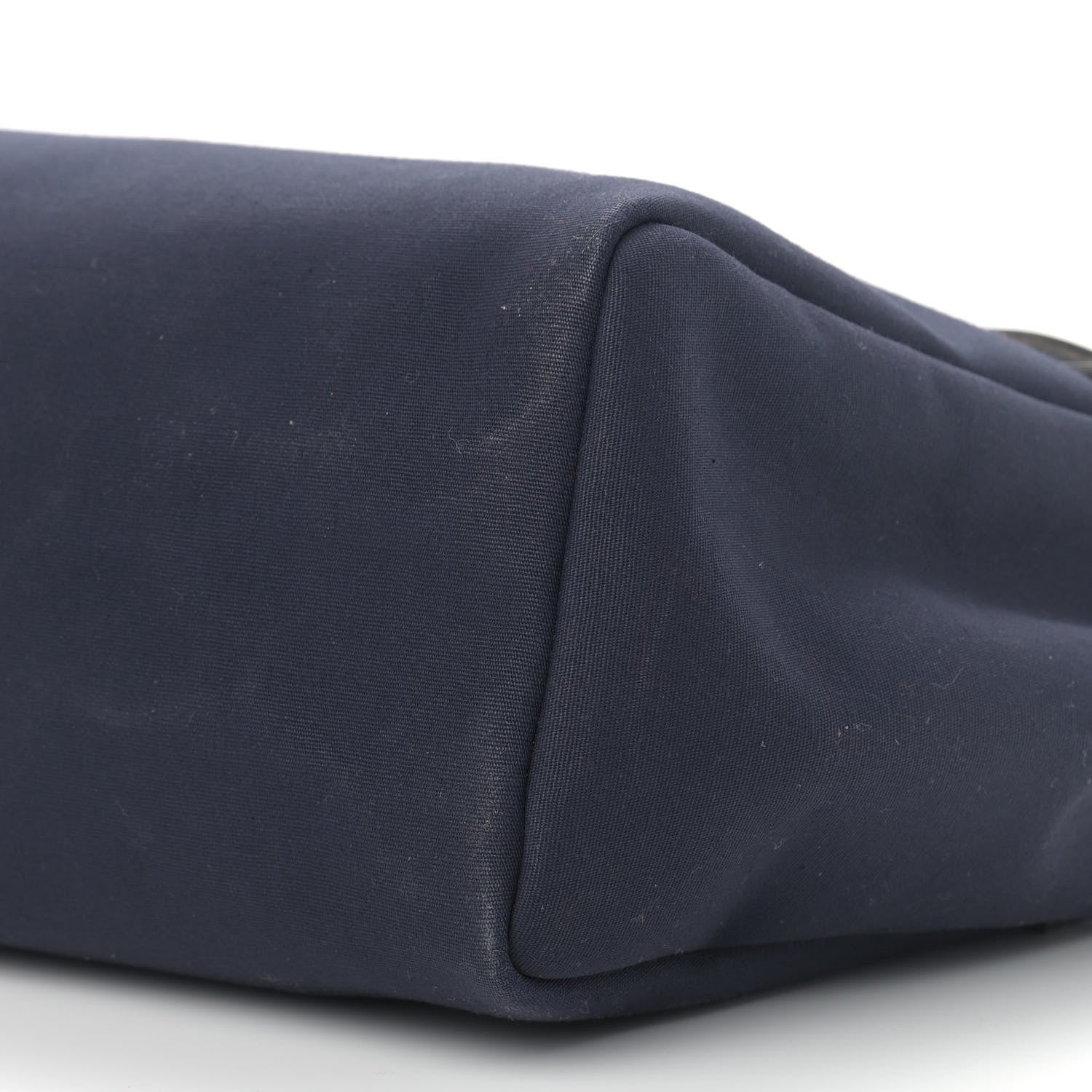 Hermes Toile Vache Hunter Herbag Cabas MM Bleu Marine 10 of 10