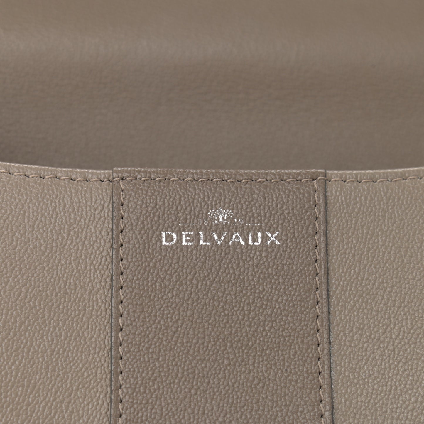 Calfskin Mini Brillant East West Satchel Tourterelle