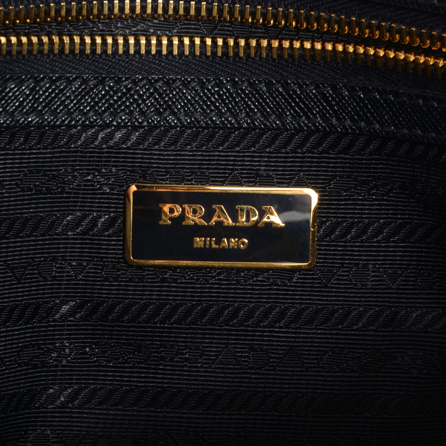 Prada Saffiano Lux Large Double Zip Tote Nero Black 6 of 10