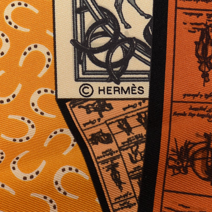 Hermes Silk A Cheval Sur Mon Carre Scarf 90 4 of 5