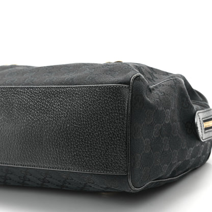 Gucci Monogram Charmy Boston Black 10 of 11