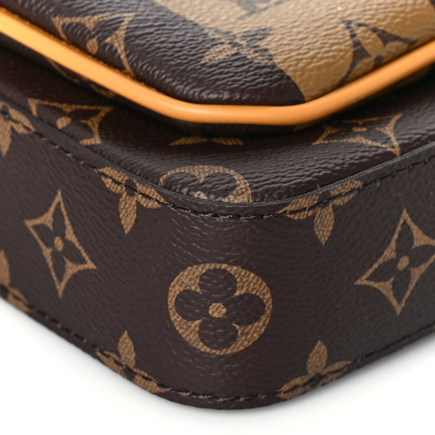 X NIGO Reverse Monogram Stripes Trio Messenger
